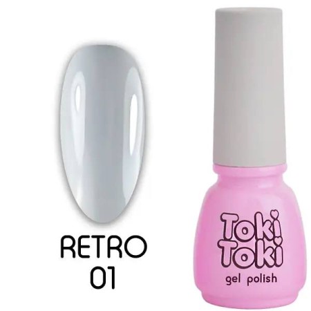 Гель лак TOKI TOKI   Retro № 01, 5 мл